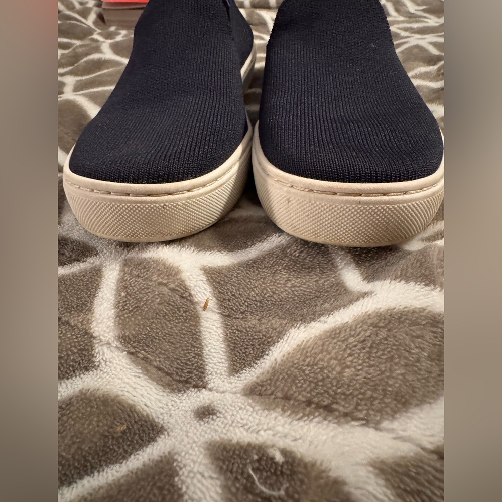Rothy's Navy Blue Slip-On Sneakers - Picture 8 of 9